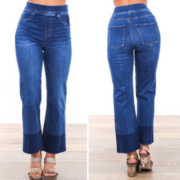 SPANX Denim - Spanx | Crop Flare Denim Jeans